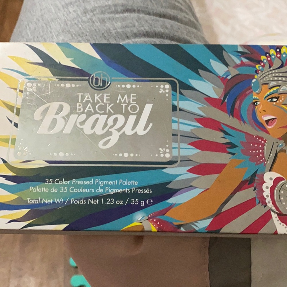 BH cosmetics take me back to Brazil palette
